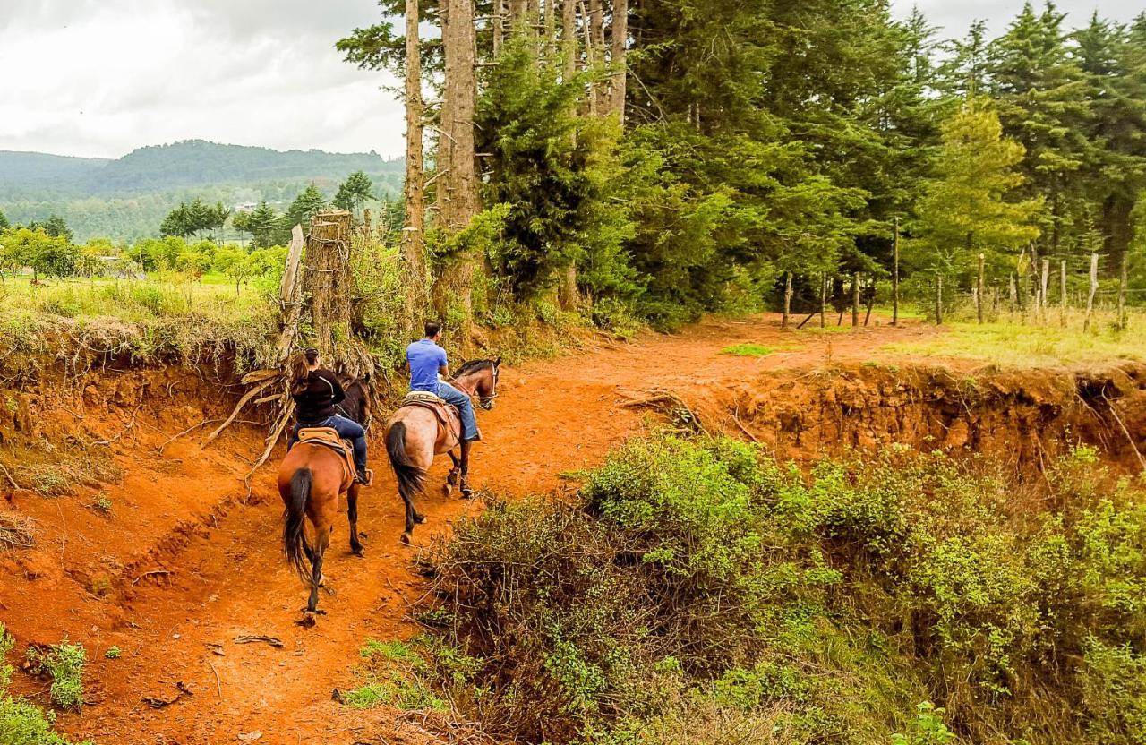 Pátzcuaro Cabanas "Rancho La Mesa" מראה חיצוני תמונה